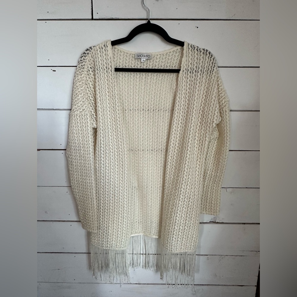 Showpo Fringe Cardigan